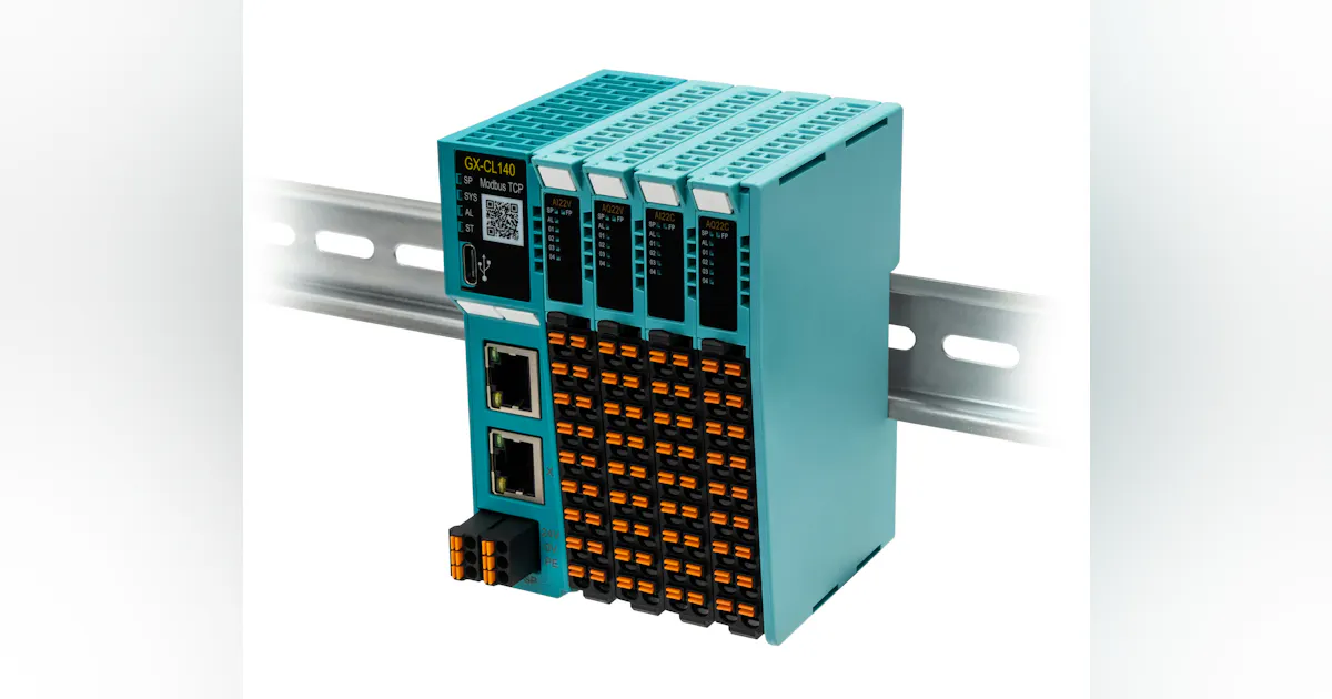 Networking Control Panel Dinkle 20 types of modular, slice-type, remote I/O | Control Global