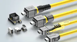 Multiple designs and IP protection classes make ix Industrial miniature Ethernet connector a universal network interface for industrial devices. Source: Harting