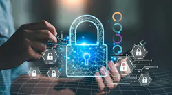 Cybersecurity engineer protecting digital infrastructure using encryption and network security systems, focusing on data privacy, and secure communication to ensure safe and reliable digital operations.