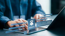 AI Agents Businessmen use AI platforms with AI Agents to create content, chat, and help provide ideas to improve their organization or company to increase sales, etc.